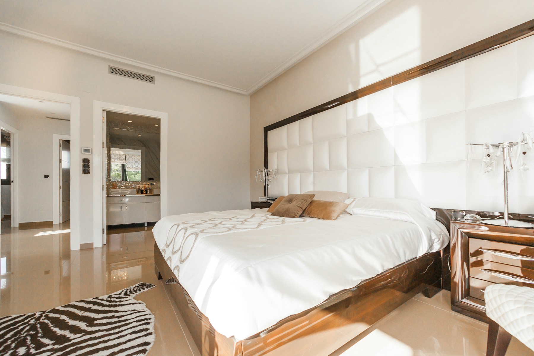 A bright, open living space